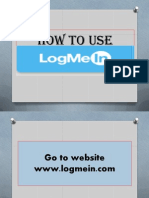 How to Use Logmein
