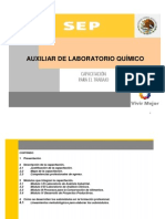 Auxiliar Laboratorio Químico