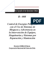 Reglamento de Control de Energias Peligrosas