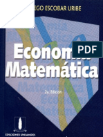 Economía Matematica - Diego Escobar Uribe - 2 ed.pdf