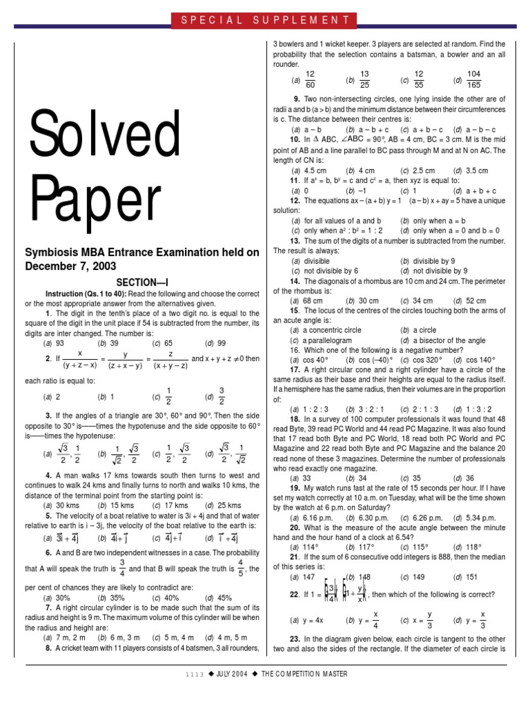 Snap 2003 | PDF | Mind | Ātman (Hinduism)