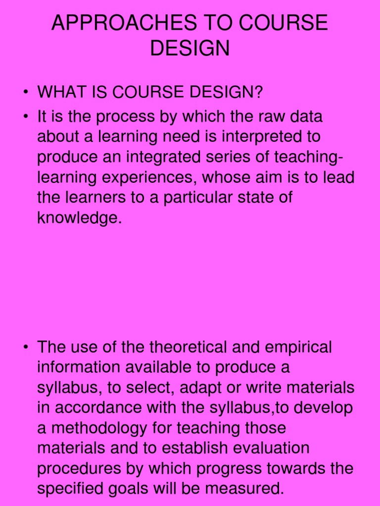 Approaches to ESP Course Design | PDF | Competence (Human Resources ...