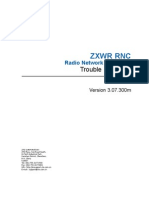 ZXWR RNC (V3.07.300m) Trouble Shooting