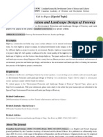CSS Special Topic-Environment Protection and Landscape Design of Freeway