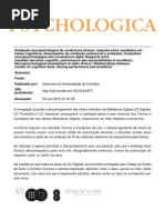 17 - Avaliacao Neuropsicologica de Condutores Idosos- Relacoes Entre Resultados Em Testes Cognitivos, Desempenho de Conducao Automovel e Acidentes
