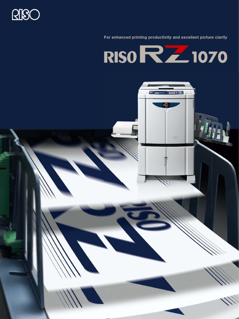 Midshire Business Systems - Riso RZ1070 Brochure | PDF | Printer ...