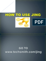 HOW TO USE JING