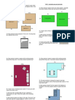 Area and Perimeter Around The House