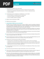 Dicas Novo ENEM 1 SP Fisica