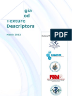 National Descriptors Texture Modification Adults