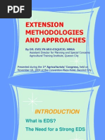 Extension Approaches and Methodologies