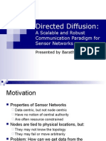 Directed Diffusion