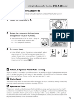 L (Aperture-Priority Auto) Mode