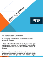 Apresentacao - Os Generos Do Discurso