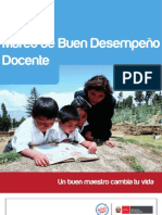 MARCO DE BUEN DESEMPEÑO DEL DOCENTE PERUANO