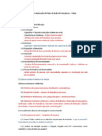 Escopo para Elaboração de Plano de Ação de Emergência