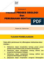 Pert-4 Proses Proses Geologi