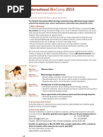 BioCamp 2013 Programme