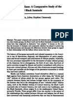 African and Indians A Comparative Study of The Black Carib and Black Seminole