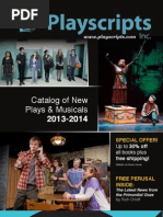 Download Playscripts Inc Catalog of New Plays  Musicals 2013-2014 by Playscripts Inc SN158942676 doc pdf