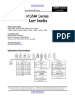 Datasheet Panasonic Msma042