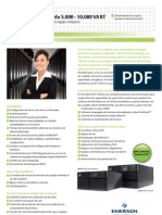 Brochure UPS Liebert - GXT3 - 5kva A 10kva - 230V ESPAÑOL