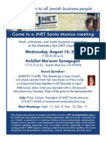 JNET Santa Monica Meeting Flier - 8-14-13