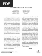 Compact Hilbert Indices For Multi-Dimensional Data