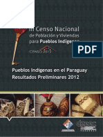 Pueblos Indigenas en El Paraguay Resultados Preliminares - CNI 2012