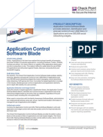 Application Control Data Sheet