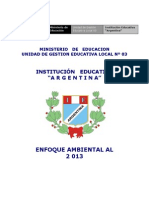 Enfoque Ambiental I.E. Argentina Ultimo