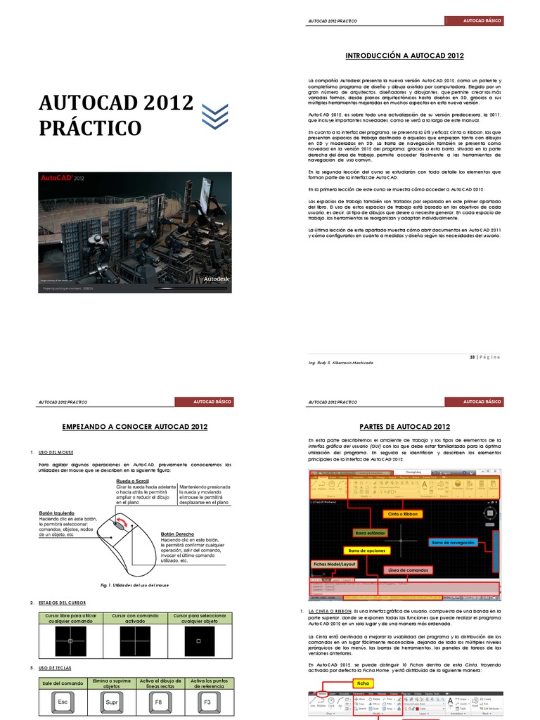 Guía Práctica de AutoCAD 2012 | PDF