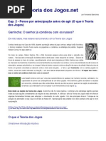 Pense por Antecipação