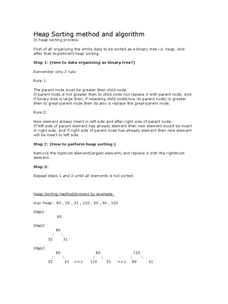 Class 12 ISC Sorting Method and Algorithm in Blue J | PDF | Computer ...