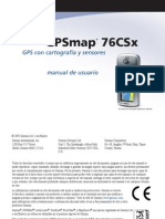 Manual Gpsmap 76csx