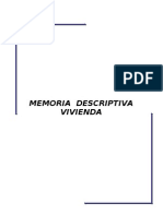 13627651 Memoria Descriptiva Vivienda
