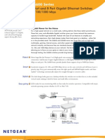 GS600 Series: 5 Port and 8 Port Gigabit Ethernet Switches