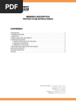 Memoria Descriptiva - Ingenieria Basica