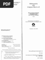 Bibliografia das línguas Macro-Jê (D'Angelis 2002)