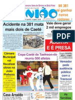 2009.05.27 - Acidente Na 381 Matam Mais Dois de Caeté - Jornal Opinião