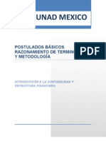 Postulados Básicos Razonamiento de Terminología y Metodología