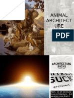 Animal Architect URE: As Human Living Space