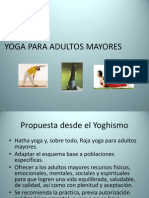 Yoga para Adultos Mayores