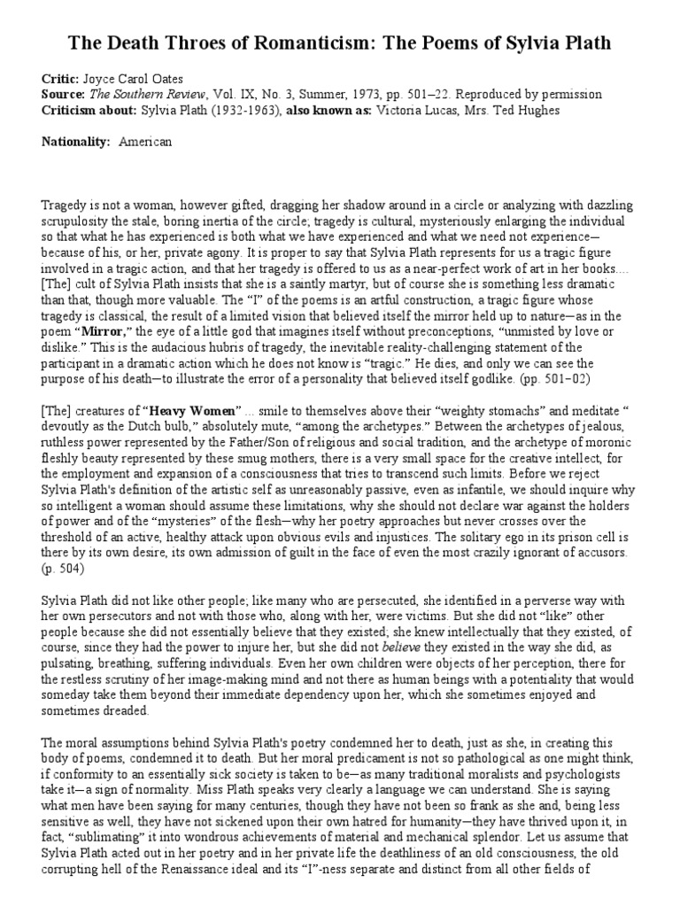 Sylvia plath poems image