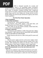 AHD DVR User Manual and Setup Guide | PDF | Ip Address | Computer Network
