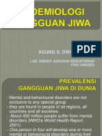 Epidemiologi Gangguan Jiwa