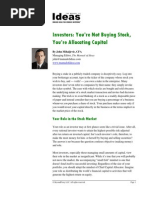 Download Investors Youre Not Buying Stock Youre Allocating Capital by The Manual of Ideas SN15906958 doc pdf