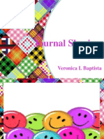 Journal Sharing: Veronica I. Baptista