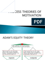 Process Theories of Motivation