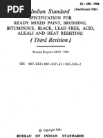 158 Ready Mix Paint Brushing,Bituminous Black Lead Free,Acid ,Alkali & Heat Resisting